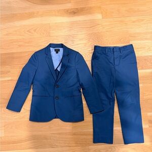J Crew Factory Boys’ Blue Thompson Suit